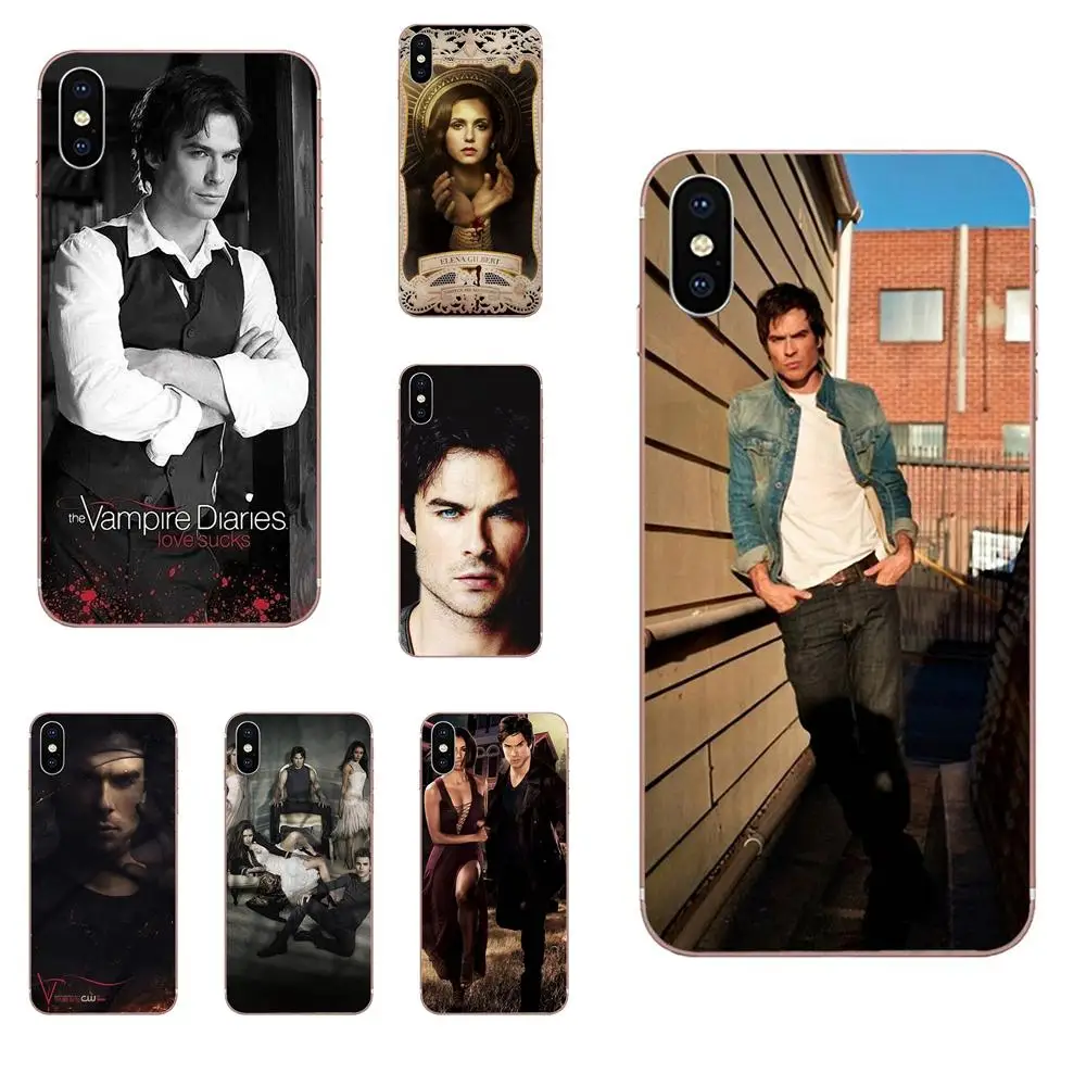 

Soft Cases Skin For Huawei Honor Mate 7 7A 8 9 10 20 V8 V9 V10 G Lite Play Mini Pro P Smart The Vampire Diaries Ian Somerhalder