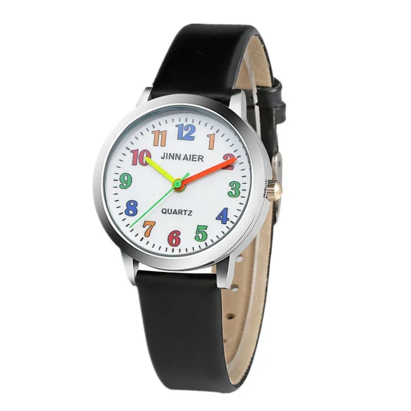 New Students Multi-Colored Digital Kids Watch Girl Gift Children Quartz Fashion Watches Relogio Kol Saati 3