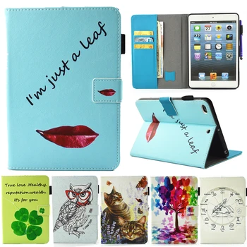 

Case For Apple iPad Pro 9.7" Cover Smart leather Stand Painted Card slot Tablets Case for iPad Pro 9.7" A1673/A1674/A1675 case