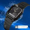 SKMEI Japan Digital Movement 3 Time Stopwatch Wristwatches Mens Women Casual Sport Watch 5Bar Waterproof relogio masculino 4