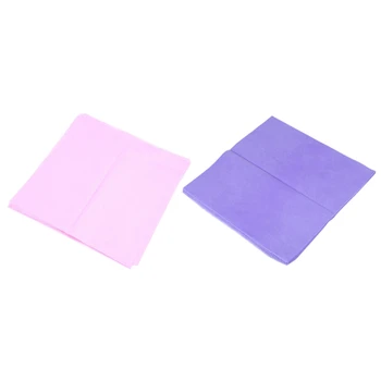

2 Bag (Including 38-43 Sheets) 50x50CM Tissue Paper Party Present Gift Wrapping - Light Pink & Light Purple