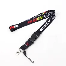 Ложка JDM Гоночный ремешок брелок шейный ремешок для автомобильных ключей телефонов