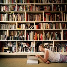 Пользовательские фото книги обои 3D кабинет библиотеки фреска фон настенные фотообои книжный шкаф книги фотообои для книжной полки обои