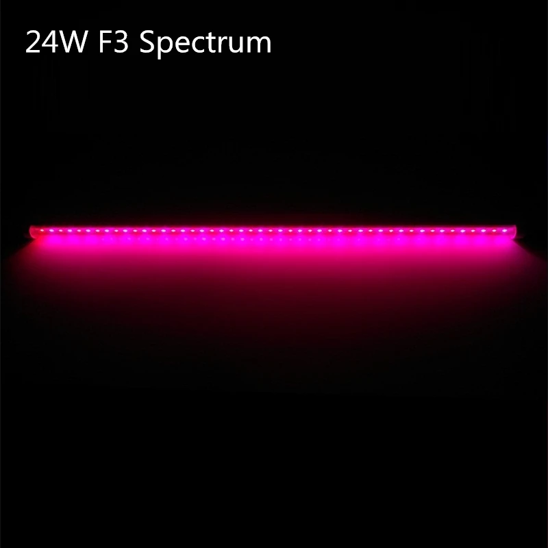 24W F3 Spectrum ReBlue светодиодный трубчатый светильник 220 в 110 В Светодиодная лампа T5 светодиодный трубчатый светильник SMD5730 12 Вт 24 Вт лампа 3000 К 6000 К лампа T5 - Испускаемый цвет: 24W F3 Spectrum