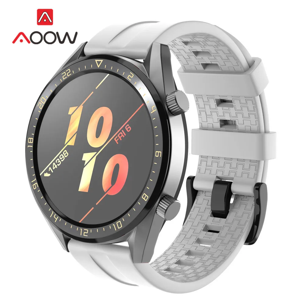Спортивный силиконовый ремешок для часов 22 мм для huawei Watch GT Active/Classic Honor Magic быстросъемный браслет ремешок для умных часов