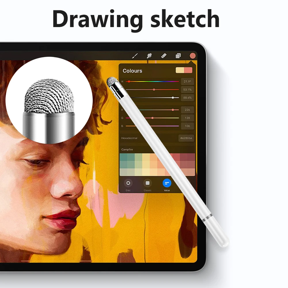Stylus Pen Stylus Pen for iPad tablet pen for iPad iPhone Huawei Xiaomi Apple Pencil Universal Stylus 2 in 1 Touch Screen Pen