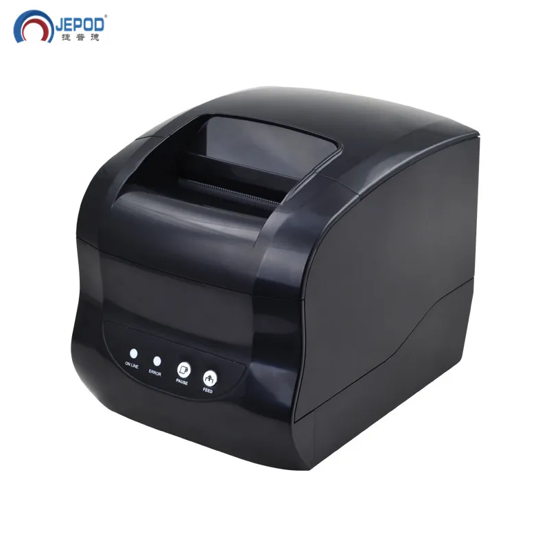 Новинка! JEPOD XP-330B 20-80 мм Дополнительная ширина Термопринтер для печати этикеток USB настольный принтер этикеток для pos системы