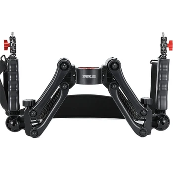 

Damping Spring Stable Handheld High Compatibility Stabilizer 5 Axis Dual Handle Camera Gimbal Mount Photography For Ronin