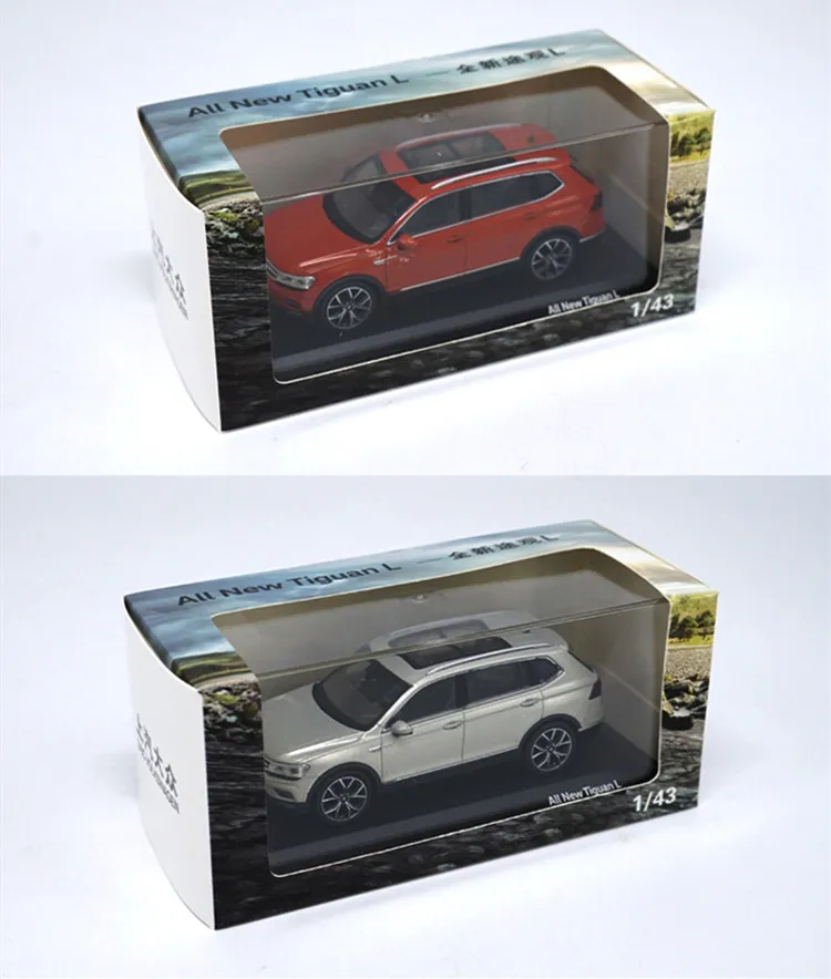 Бутик 1:43 TIGUAN L сплав модель, моделирование литой коллекции подарки и украшения