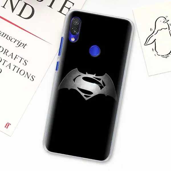 H05 Крутые чехлы для телефонов с логотипом marvel и Бэтменом для Redmi 7 7A 8A K20 Pro 6 6A 5 Plus Redmi Note 5 6 7 8 Pro 8T S2 GO - Цвет: H05
