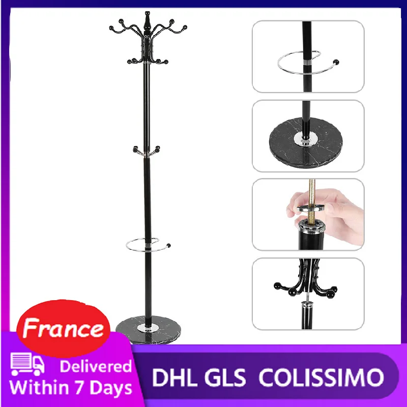 NEW Tree Style Coat Hat Rack Metal Jacket Bag Clothes Garment Stand Holder Hanger With Base Racks Organizer HWC | Дом и сад