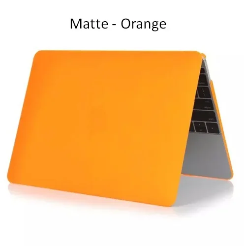 Matte Orange Чехол для Mac Book Air 13, прозрачный защитный чехол для Macbook Air Pro retina 12 15 13 A2159, чехол для ноутбука Mac Book notebook - Цвет: Matte Orange