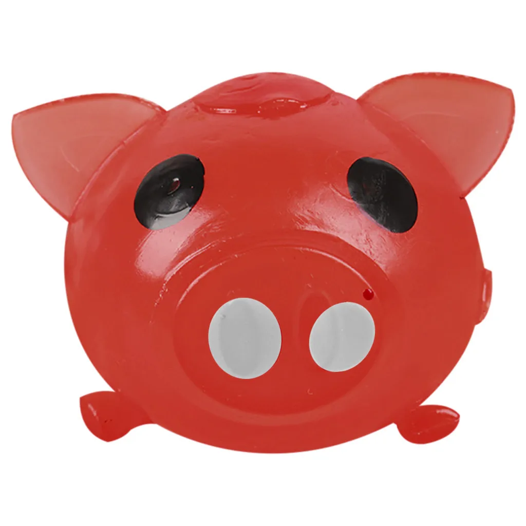 1 шт. Jello Pig милый антистресс Splat водный мяч-свинка вентиляционная игрушка вентилирующая липкая свинья мягкая антистресс облегчение стресса Забавный подарок