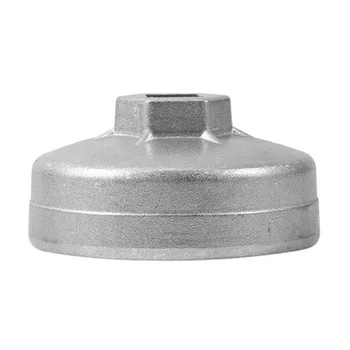 

14 Flutes Oil Filter Wrench For Lioncel Mazda Parts Aluminum Silver Durable