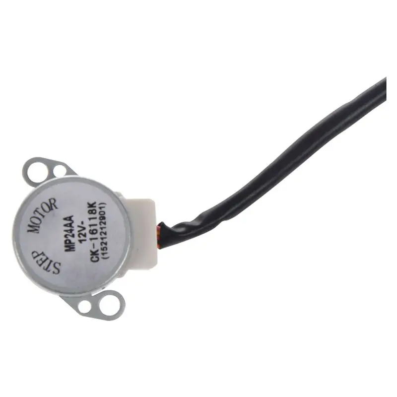 DC 12V CNC редукционный тактовый шаговый двигатель 0.6A 10oz.in 24BYJ48 Silver|Шаговый двигатель|
