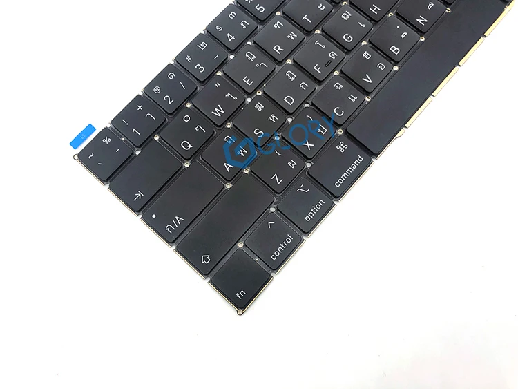 A1989 A1990 клавиатура TH Thai макет для Macbook Pro retina 1" 15" Mid Таиланд клавиатура на замену