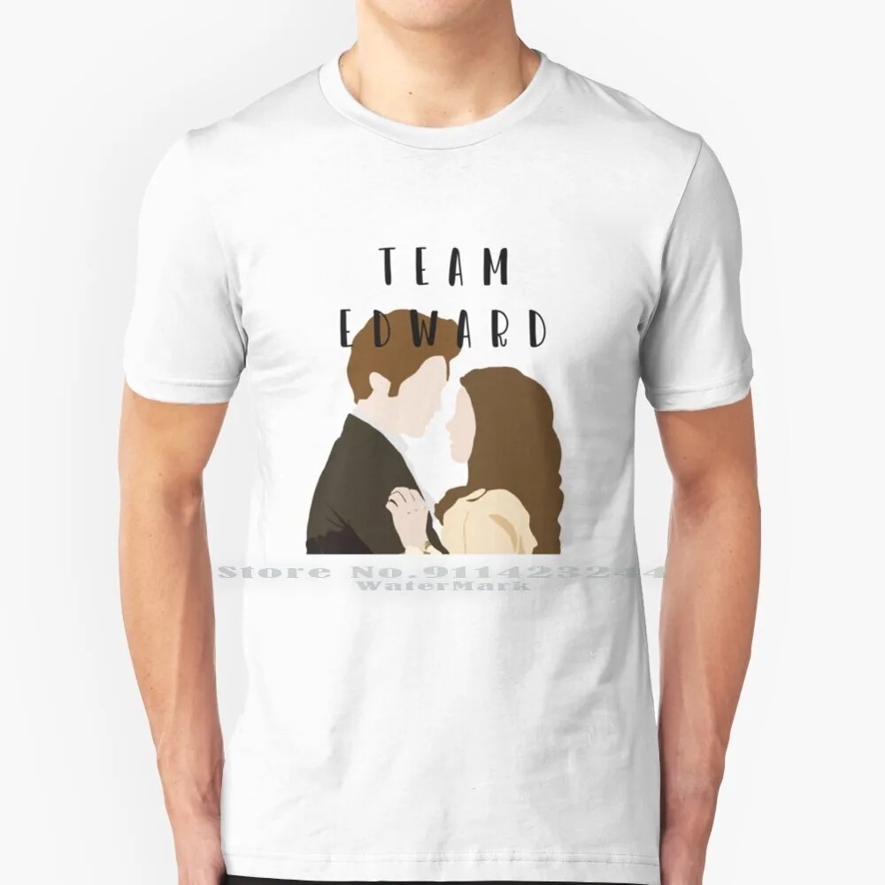 Edward T Shirt Cotton 6Xl Team Edward Team Jacob Twilight Saga Bella E Edward Midnight Sun New Moon Breaking Dawn The Cullens
