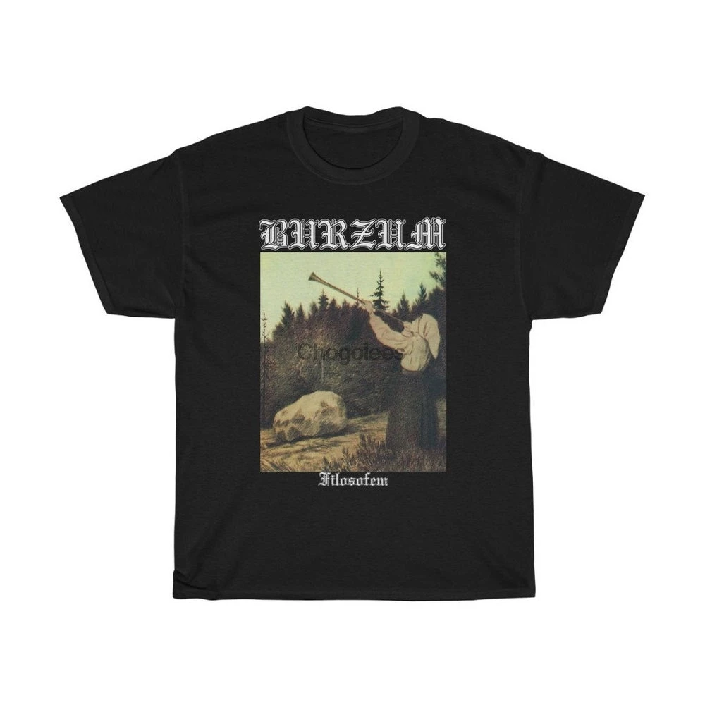 Футболка Burzum Filosofem черная футболка с металлическим ремешком |