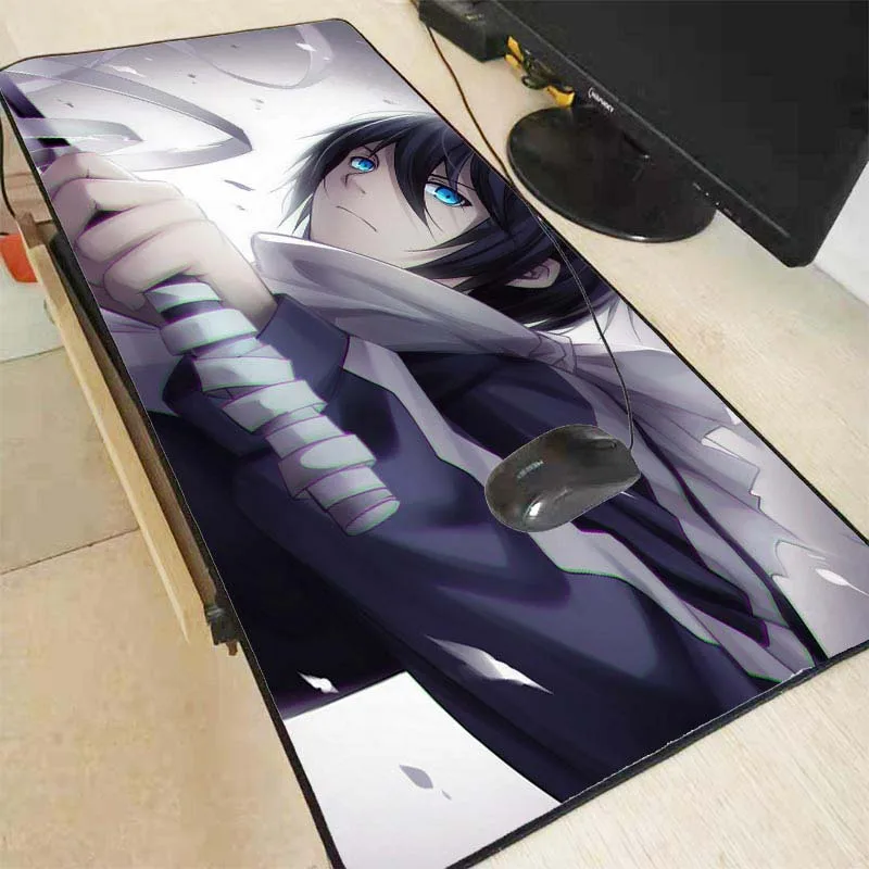 

XGZ Noragami Anime Boy Large Mouse Durable Desktop pad Good Quality Locking Edge Rectangle Gaming Pad for CSGO DOTA