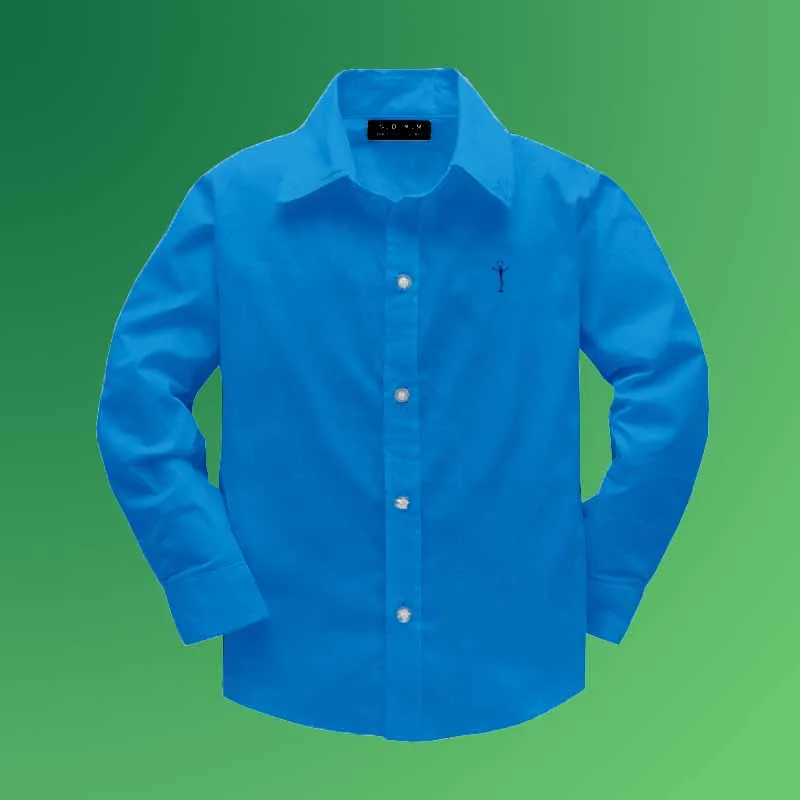 Kids Shirts Children White boys/girls long Sleeve baby wedding Clothing Students Tops Tee, kids shirts,boys shirts
