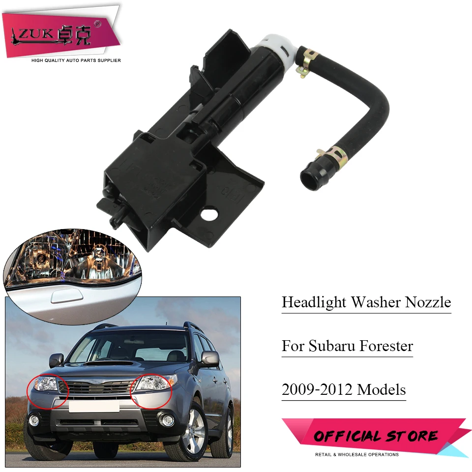 Color : Right Side POQWEQ Car HeadLamp Headlight Washer Nozzle Actuator Jet 86636-SG020 86636-SG010 for Subaru Forester 2013 2014 2015 Color : Right Side POQWEQ Car HeadLamp Headlight Washer Nozzle Actuator Jet 86636-SG020 86636-SG010 for Subaru Forester 2013 2014 2015