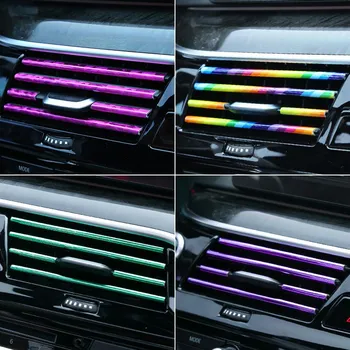 

Car Air Outlet Trim Interior Moulding Strip For Nissan Qashqai X Trail X-trail J10 T31 J11 J12 T32 T30 Juke Frontier Tiida 200sx
