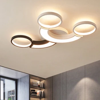 

Modern LED Ceiling Lights Lamp for living room Bedroom AC85-265V lamparas de techo Modern LED Dimming Ceiling Lamp for bedroom