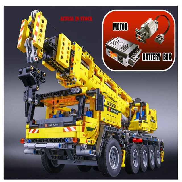 Моторный мобильный кран серии Technic NO.20004 модель MK 2606 деталей кубики совместимы с