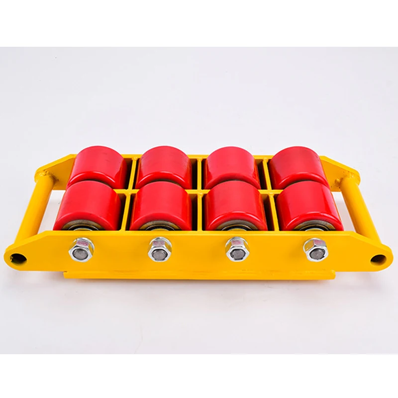 CAR12T Hand Push Truck 8-Wheel Universal Cargo Tank Truck 12T Heavy Cargo Handling Warehouse/Factory/Site Goods Handling