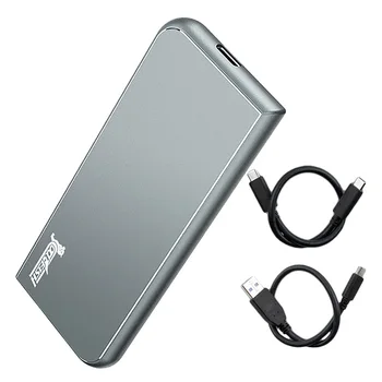 

COOLFISH External Hard Drive M.2 NVME 512GB SSD Type C 3.1 Solid State Drive / Mobile Hard Drive for Phone /Laptop / Smart TV