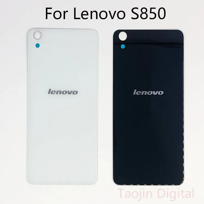 Чехол со стеклянной задней дверью для lenovo S850, Сменный Чехол для lenovo S850T, задняя крышка с наклейкой