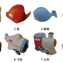 Обучающая игрушка ручной работы, детская игрушка, пластырь, статуя, кукла, керамический цветной рисунок, не виниловый пластырь, форма, белый эмбрион, Paintin