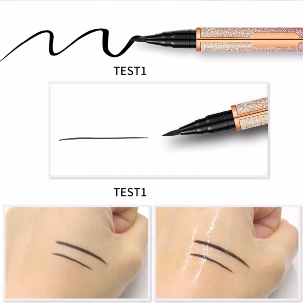 Shine Star Eyeliner Waterproof Smudge-Proof Quick Drying Easy To Wear Long Lasting Colorfast Liquid Eyeliner MKXJ
