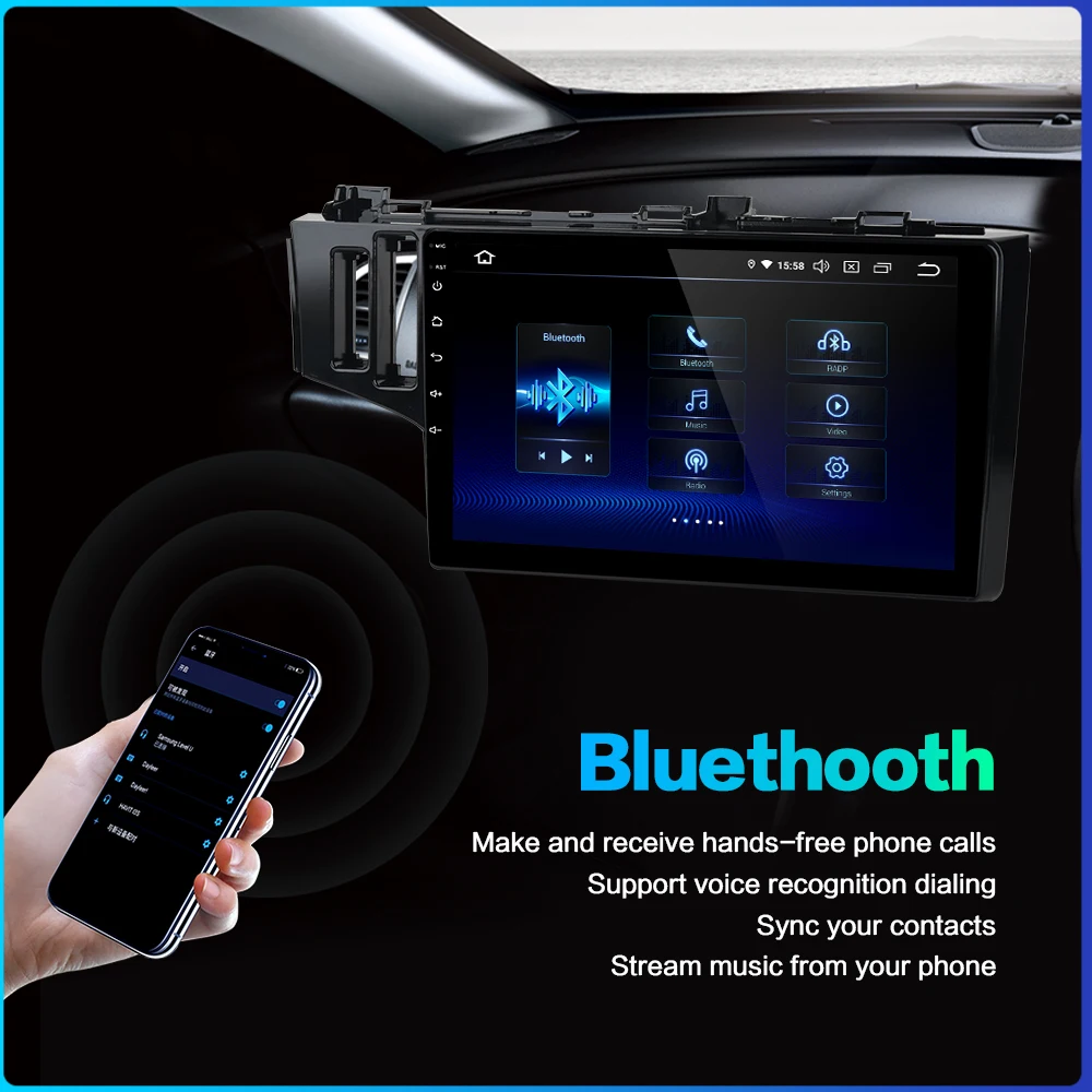 Bluetooth Car Stereo Multimedia Player 