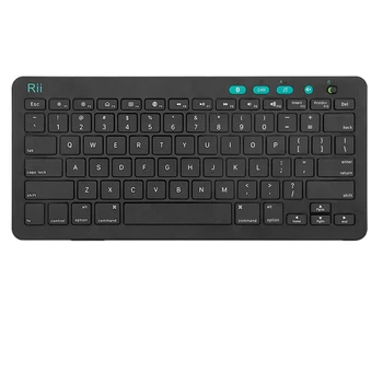

Rii Bluetooth Keyboard, 2.4GHz Wireless Keyboard, Dual Mode Keyboard for iPad Pro/Air/Mini,Tablet,PC,Android TV Box,Smart TV