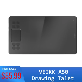 

VEIKK A50 10 inch Graphic Tablet Drawing Tablet Board Hand Writing Board Electronic 0.9cm 8192 Level Digital tablet