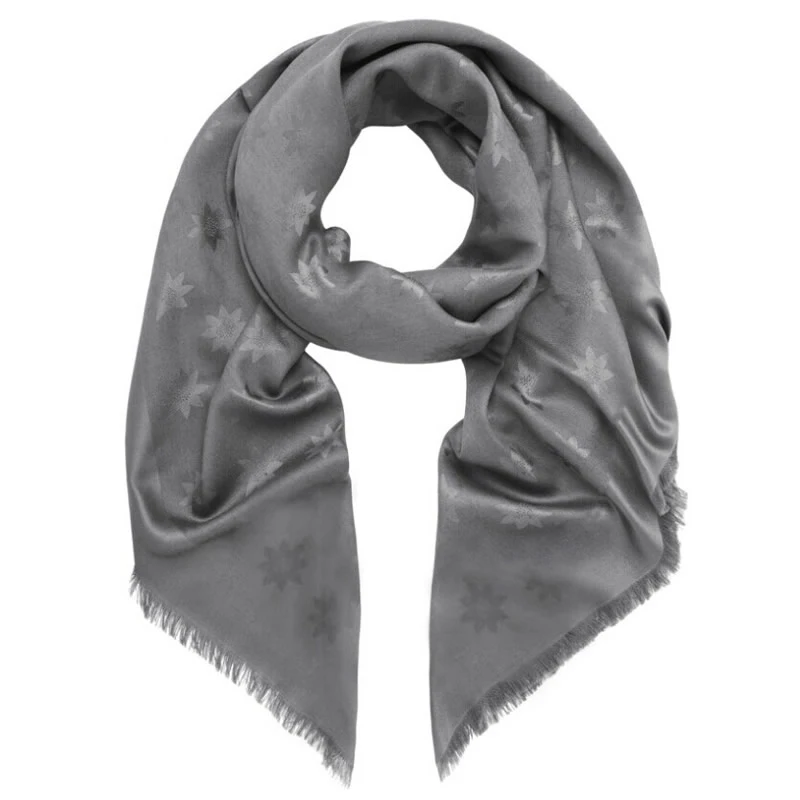 Шарф барнд высокого качества черный шарф жаккардовый узор 200S Длина пашмины мода осень и зима стиль