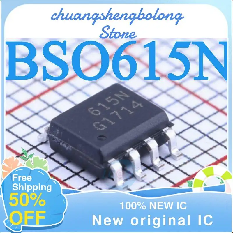 

Новая Оригинальная интегральная схема BSO615N BSO615NG 615N SOP8, 30 шт.