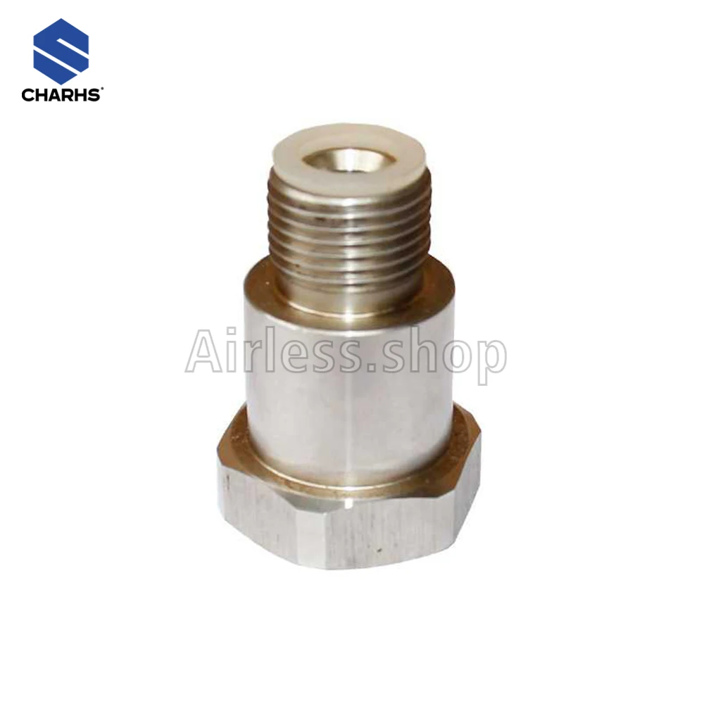 

0555670 Outlet Valve Housing For Hydraulic Airless Sprayer HC940 950 960 970 Replace Outlet Valve Housing Aftermarket