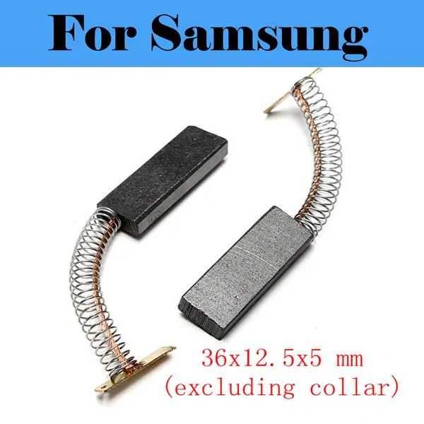 

Washing machine Motor CARBON BRUSHES Replacement Power Tools For Samsung WA75K4000HP WA11J5750SP/TL WA62H4000HD/TL