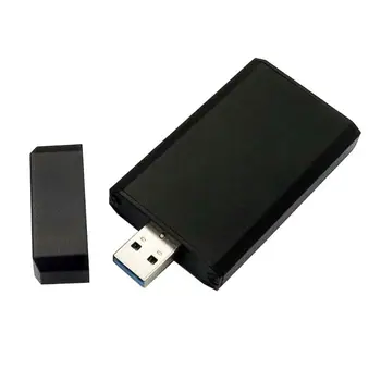 

1Pc USB 3.0 to mSATA SSD Hard Disk Box Converter Adapter Enclosure External Case