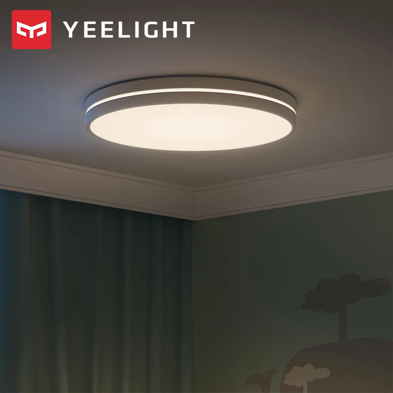 Новинка Xiaomi Yeelight умный светодиодный потолочный светильник Bluetooth светодиодный потолочный светильник приложение/голосовое дистанционное управление домашняя лампа для умного дома