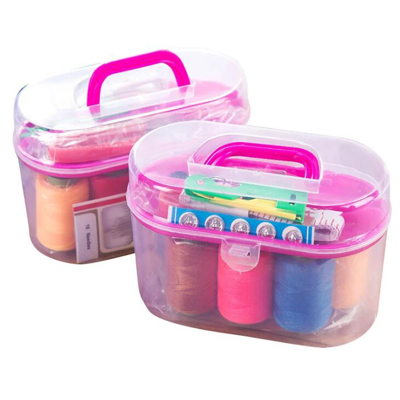 10PCS/Set Sewing Box Set Household Portable Mini Tool Sewing Thread Multi-function Sewing Kit