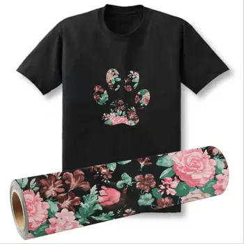 

Free shipping 1 sheet 25cmx21cm Beautiful Color TPU Heat Transfer Vinyl Heat Press Machine HTV Printing DIY cloth