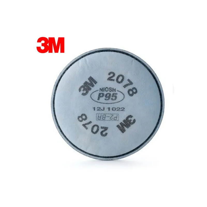 

3M 2078 P95 Particulate Filters Dust-proof Respiratory Protection with Nuisance Level Organic Vapor/Acid Gas Relief