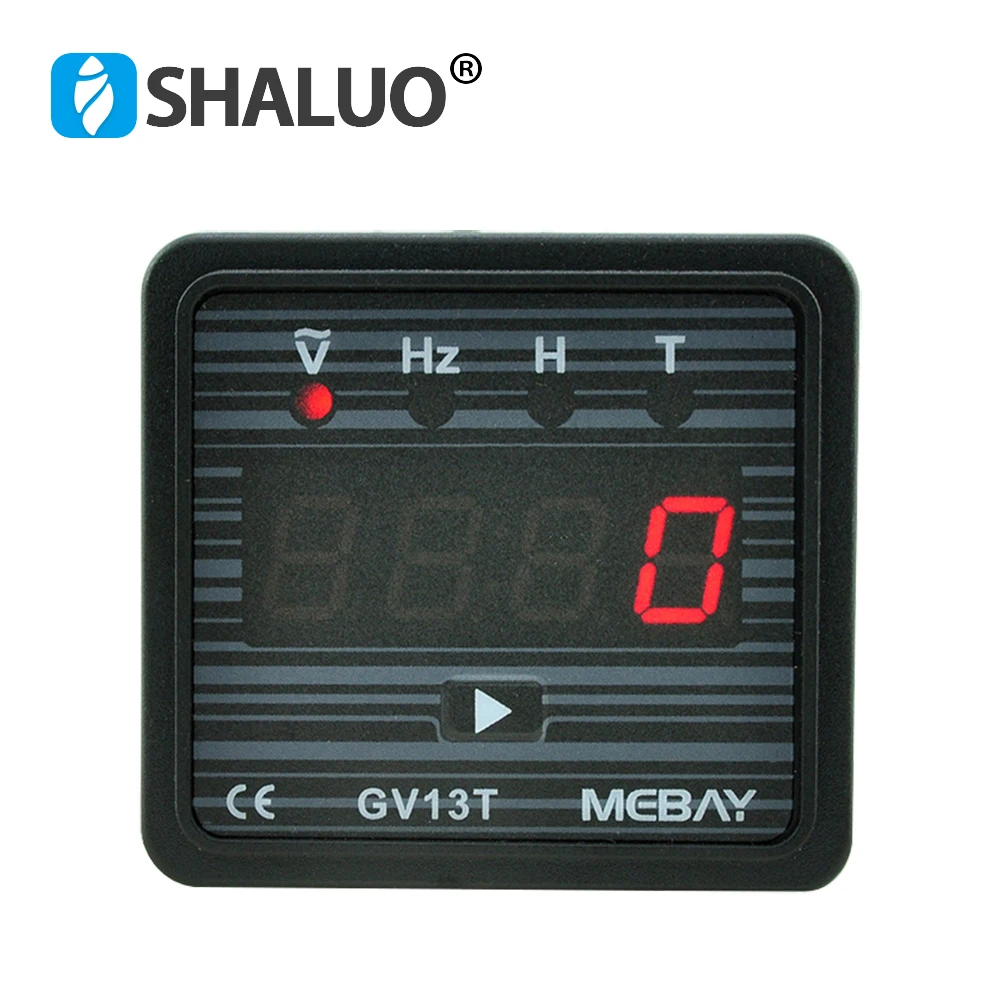 voltímetro freqüência hora teste painel medidor ac220v ac380v