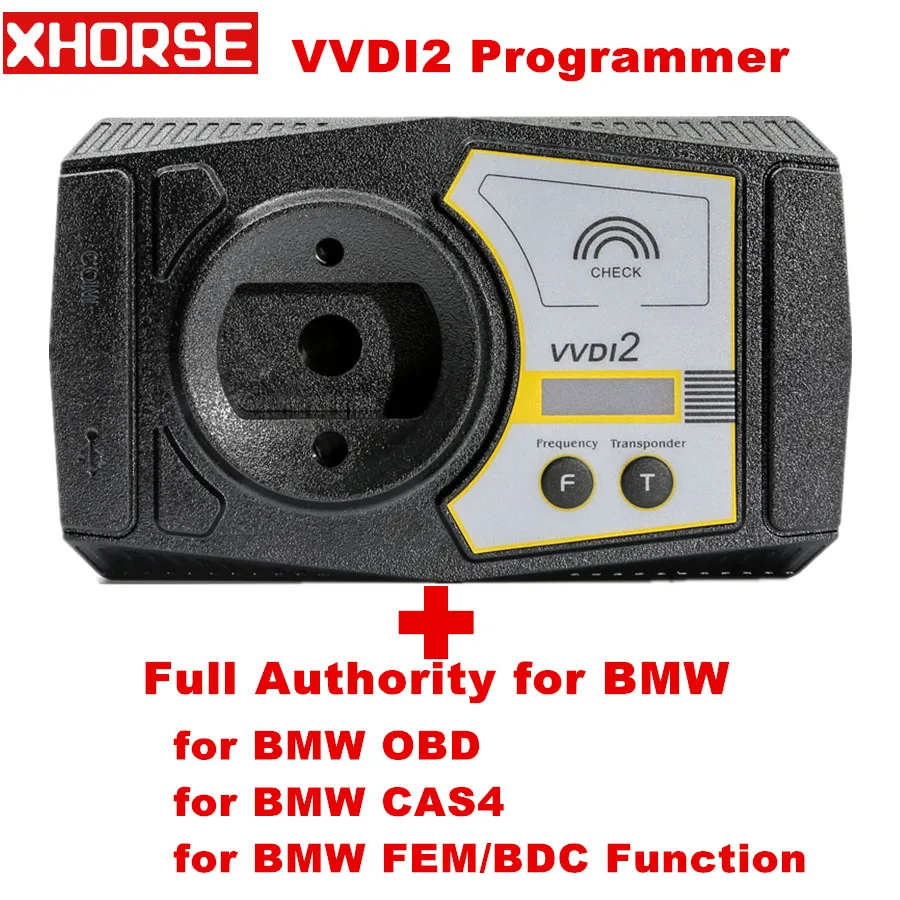 100% Оригинальный Xhorse VVDI2 Prog для BMW версия с основным + OBD CAS4 FEM/BDC функция| |