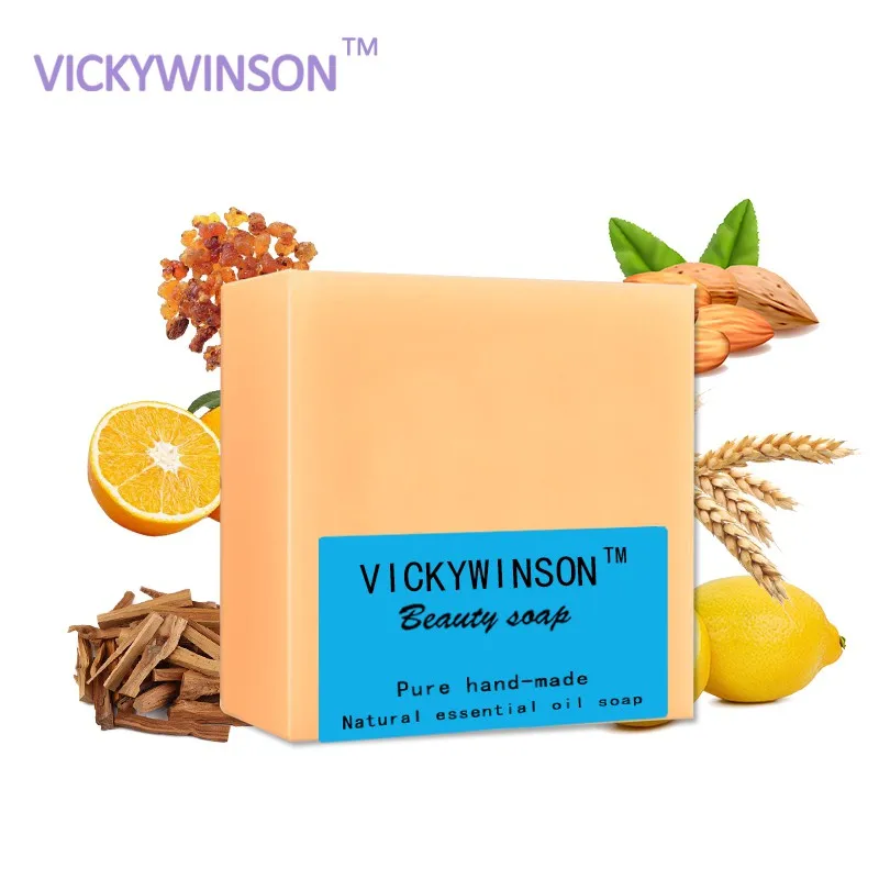 VICKYWINSON активированное эфирное масло для клеток мыло ручной работы 100 г чистое