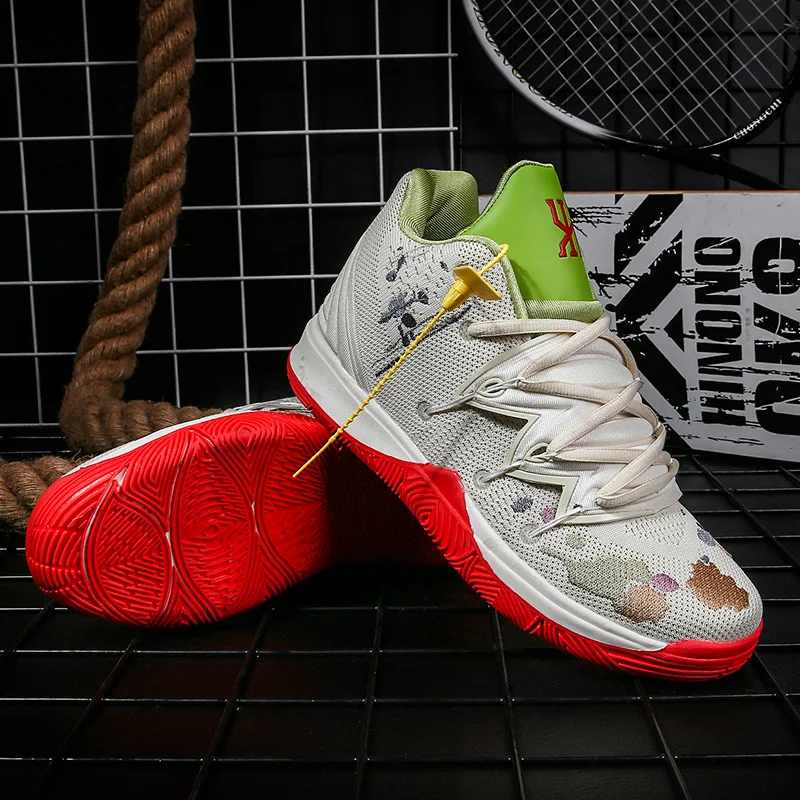 Новейшие баскетбольные кроссовки мужские баскетбольные кроссовки Kyrie 4 Ретро 11 кроссовки Kyrie 4 13 кроссовки Kyrie 4 4 кроссовки красочные популярные 7~ 11