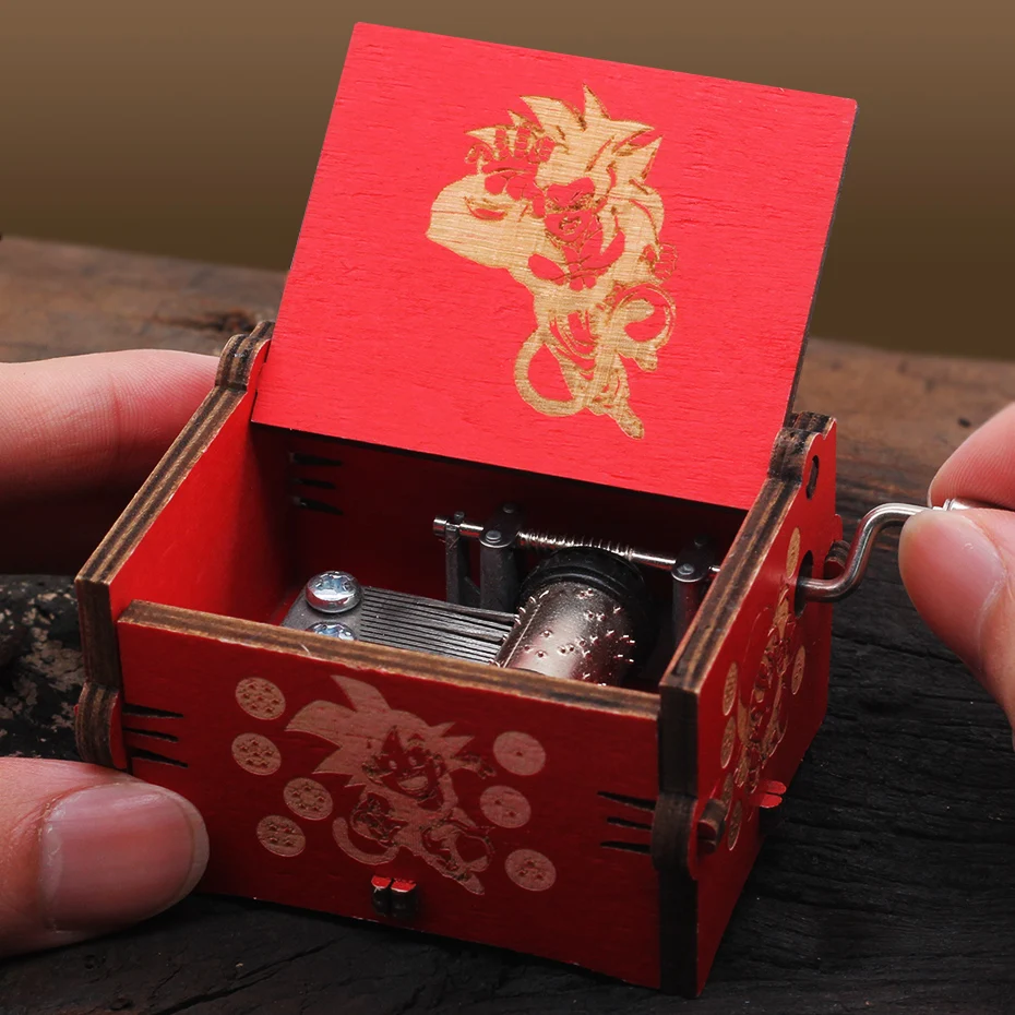 New Carved Queen Music Box Star Wars Game of Throne Castle In The Sky Hand Cranked Wood Music Box Christmas Gift